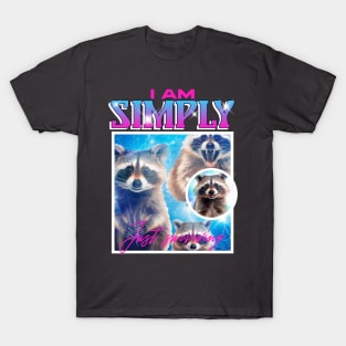 Funny Hungry Raccoons Surviving T-Shirt